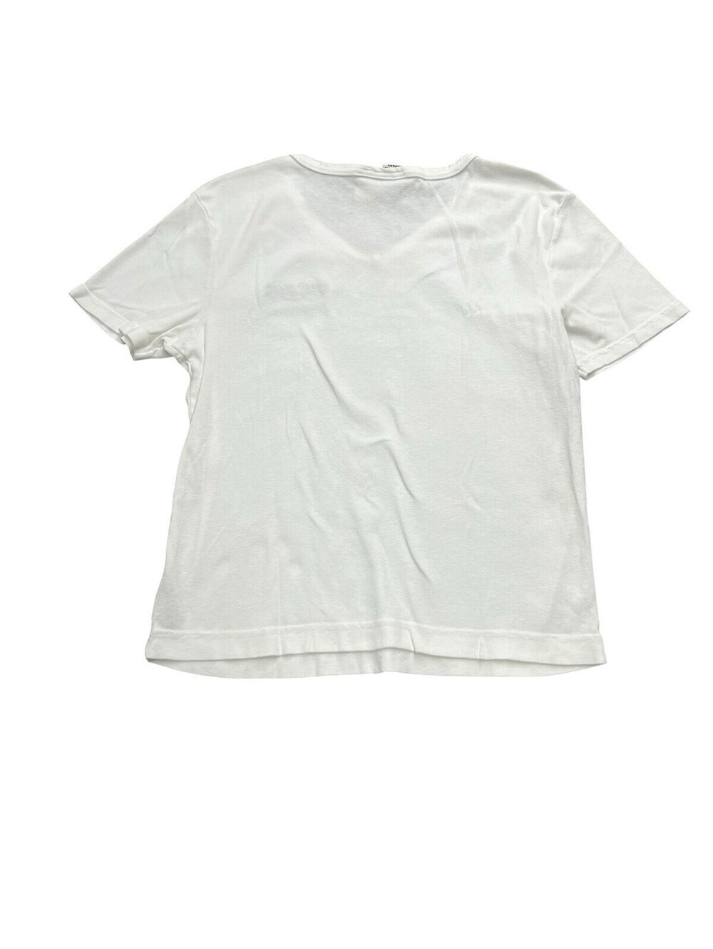 Polo Jeans Ralph Lauren Baby Tee White V-Neck Women’s Large Y2K - Picture 3 of 6